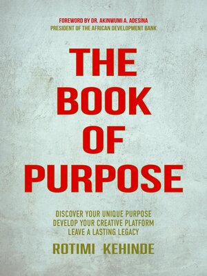 cover image of The Book of Purpose
